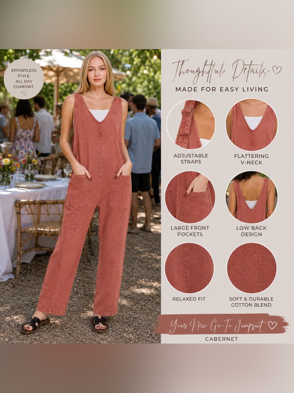 🆕 Cabernet Denim Overall Jumpsuit NWT Adjustable Straps Stretch Romper
S M L